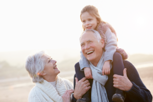 Grandparents with their Grandchildren