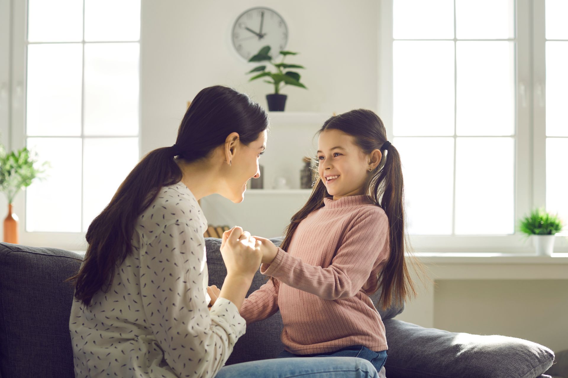 Mother and daughter