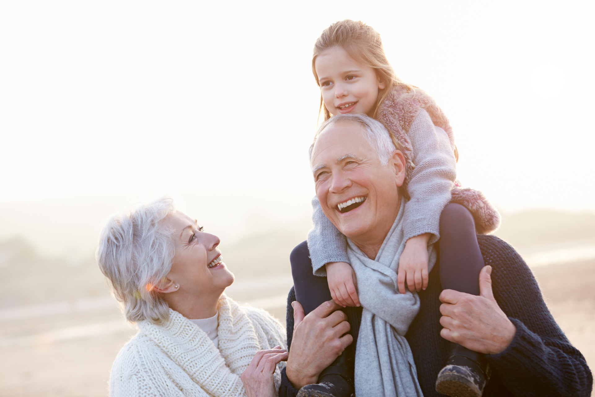 Grandparents with their Grandchildren